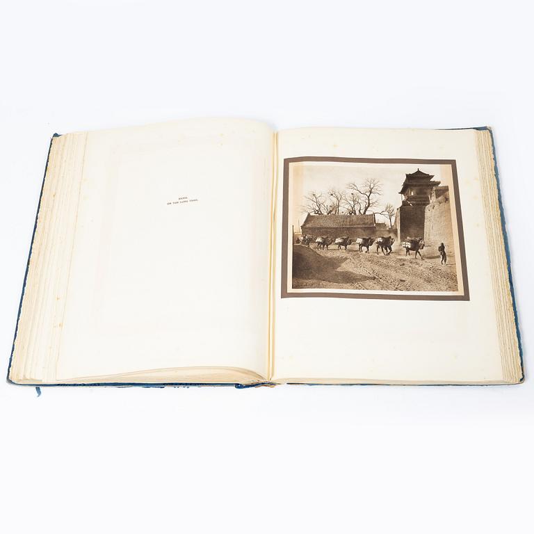 Two books, Gardens of China, by Osvald Siren and The Pageant of Peking, by Donnald Mennie and Putnam Weale.