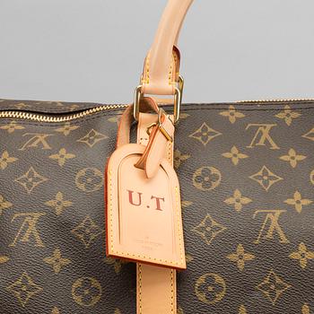 A 'Keepall 60' monogram canvas bag.