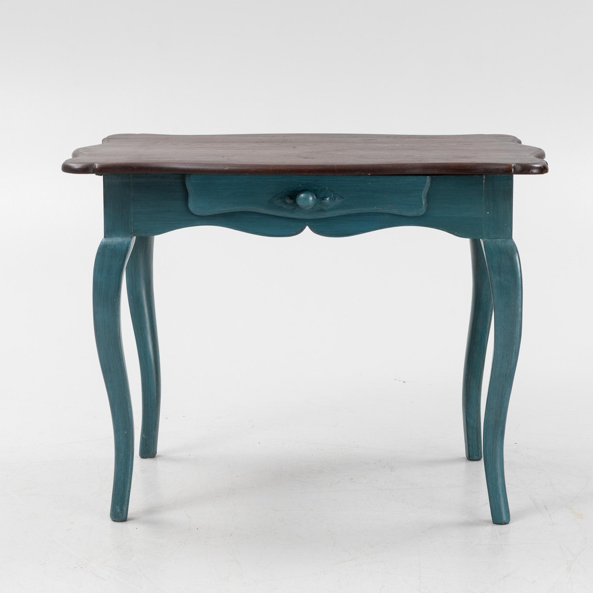 Bord, Rokoko, 1700-talets senare del.