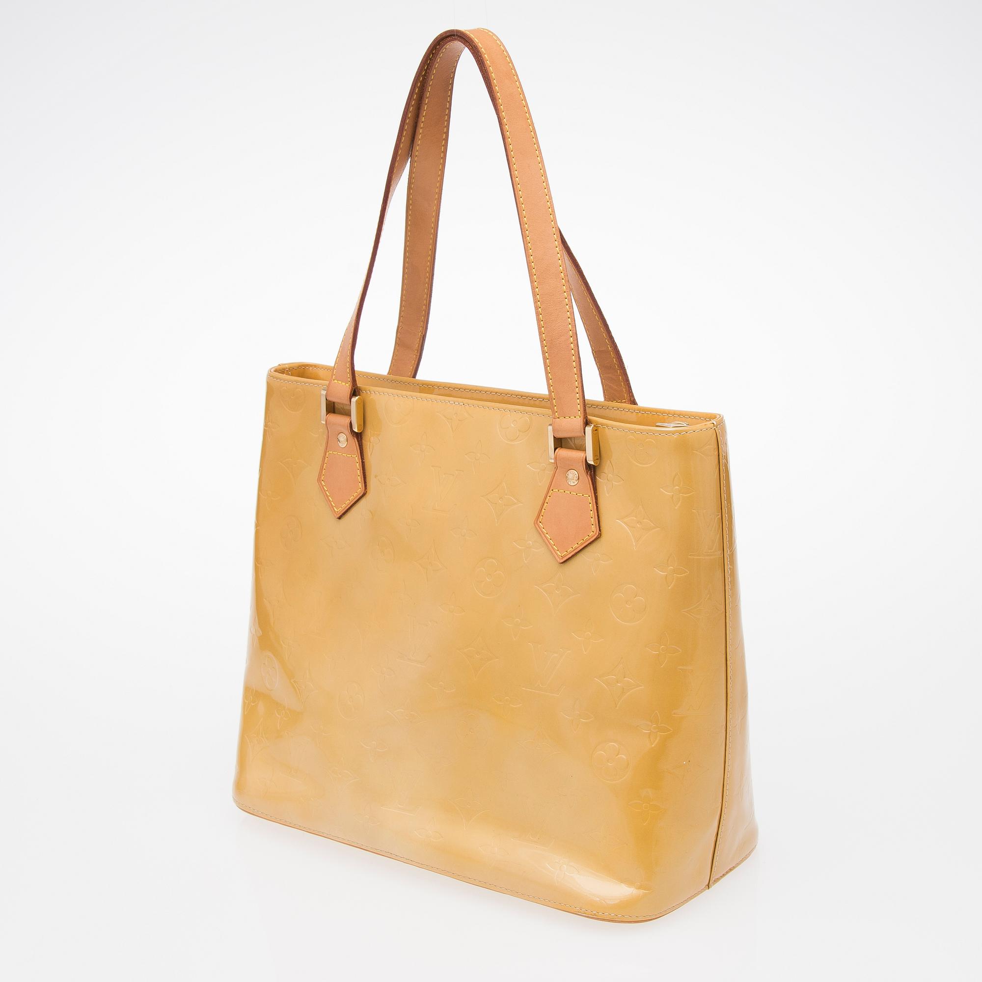 A Monogram Vernis Houston Bag.