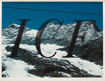 586. Ed Ruscha, "ICE".