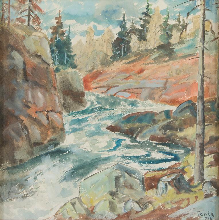 Hermann Talvik, Hästlandskap.
