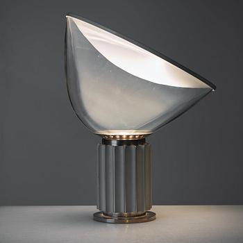 Achille Castiglioni, & Pier Giacomo, bordslampor 1 par, "Taccia", Flos, Italien 1960-70-tal.