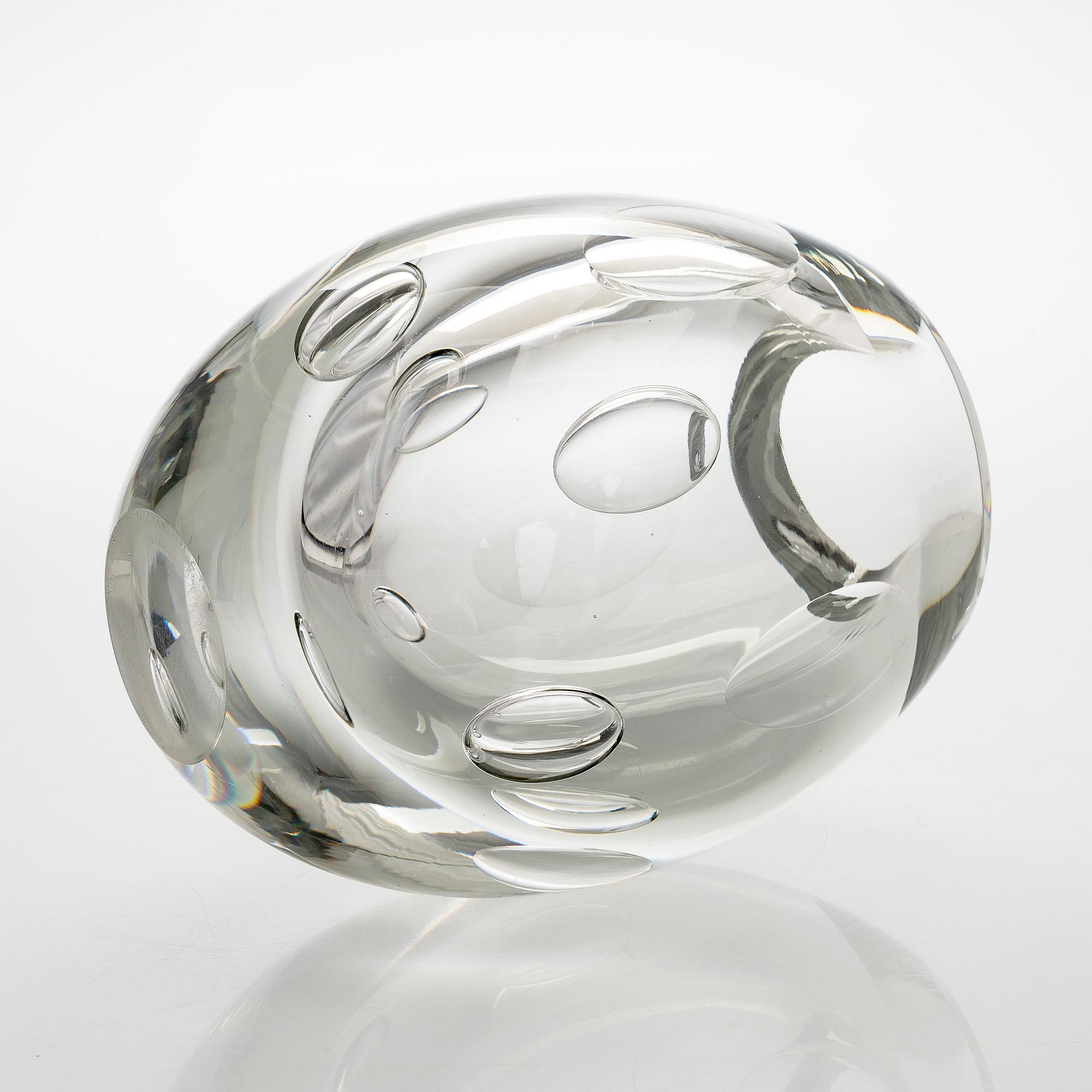 Timo Sarpaneva, skulptur, "Claritas", signerad Timo Sarpaneva Iittala.