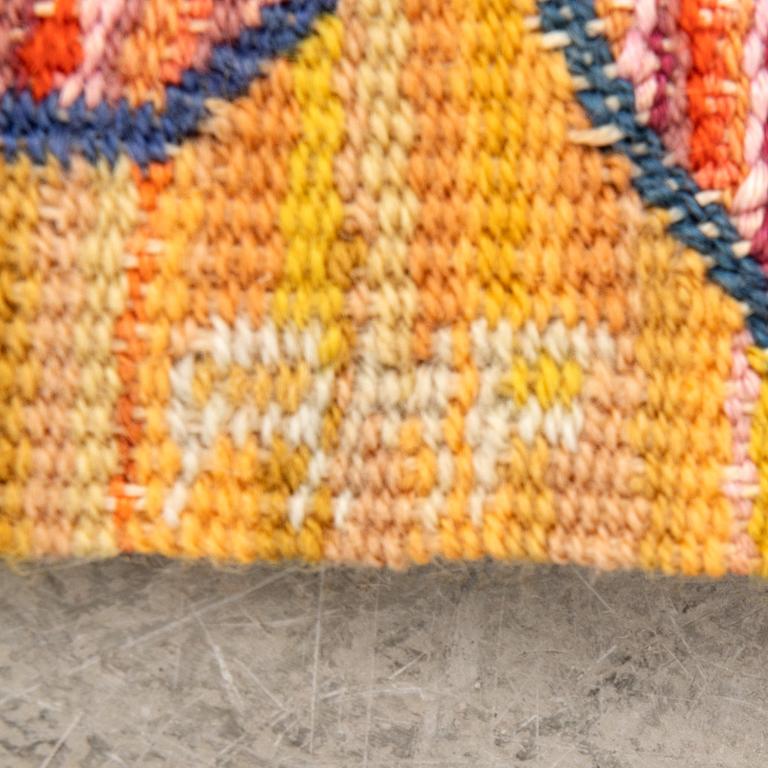 Ann-Mari Forsberg, tapestry, "Car Buyer", tapestry variant, signed approx. 31 x 60 cm, label marked.