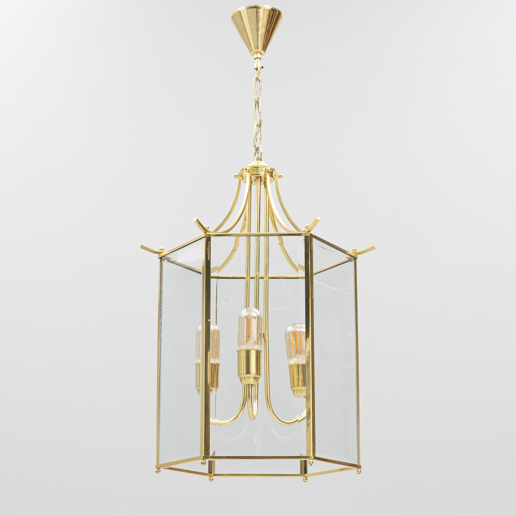A ceiling light, second half of the 20th Century.