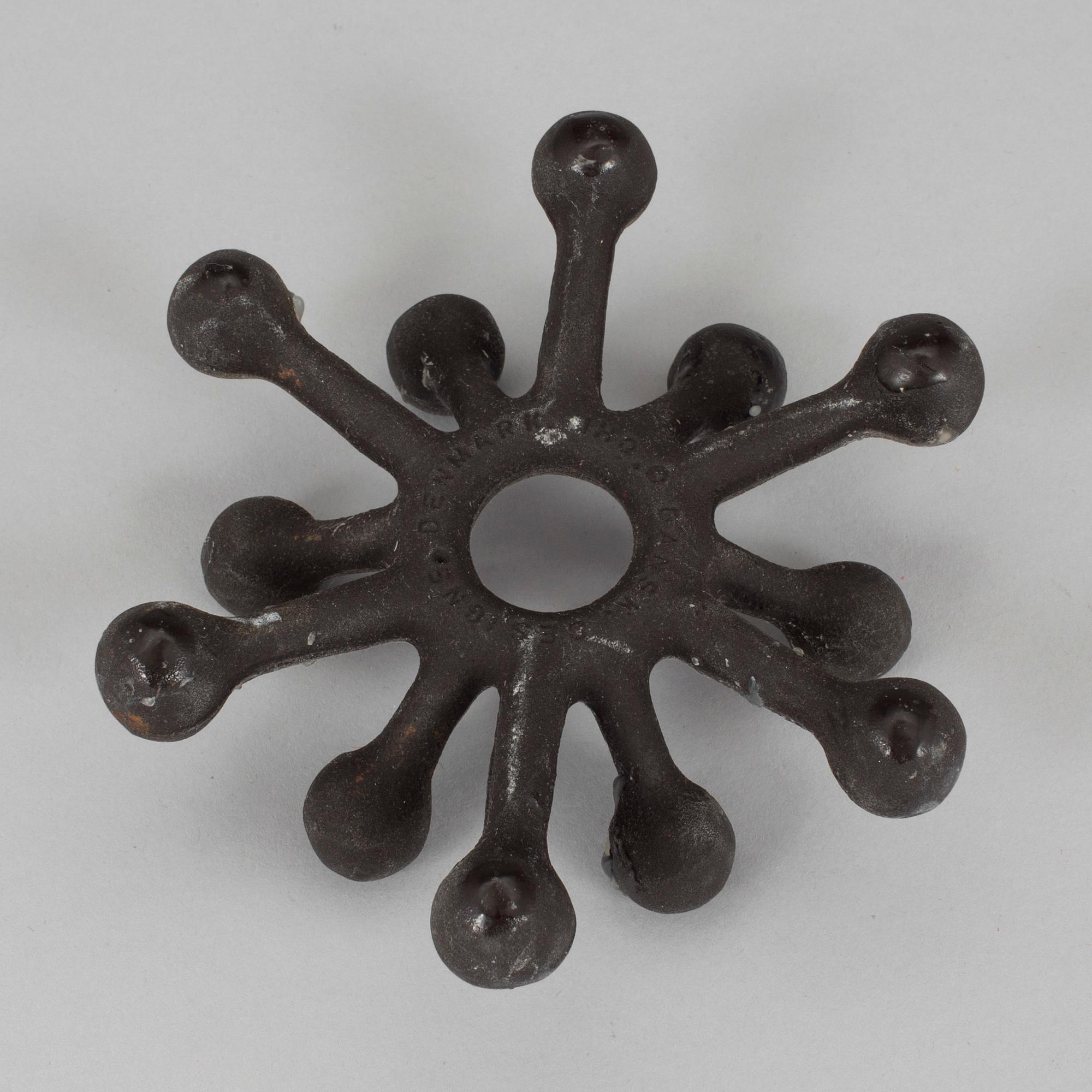 JENS QUISTGAARD, ljusstake, gjutjärn, Dansk Designs, Danmark.