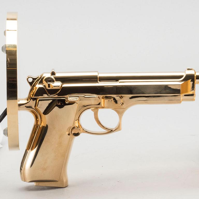 PHILIPPE STARCK, "Gun bedside Lamp", Flos.