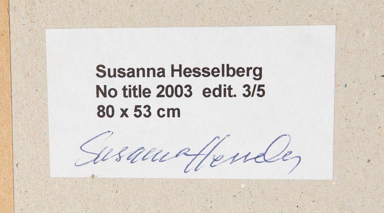 Susanna Hesselberg, Untitled.