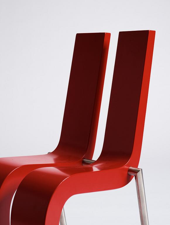 Sigvard Håkansson, a "2+1" chair, ed. 25/25, Sigvard Design AB Linköping, Sweden 2003.