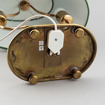 Josef Frank, a brass table lamp model 2388 for Svenskt Tenn, Stockholm, Sweden.