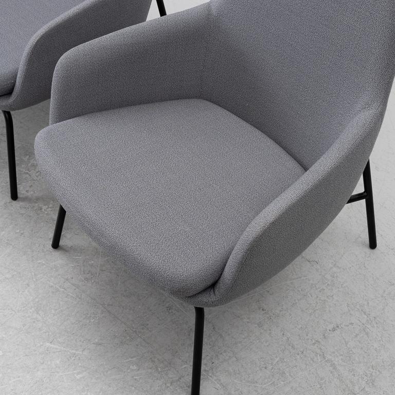 Simon Legald, fåtöljer, ett par, 'Era Lounge Chair High', Normann Copenhagen. Modellen formgiven 2014.