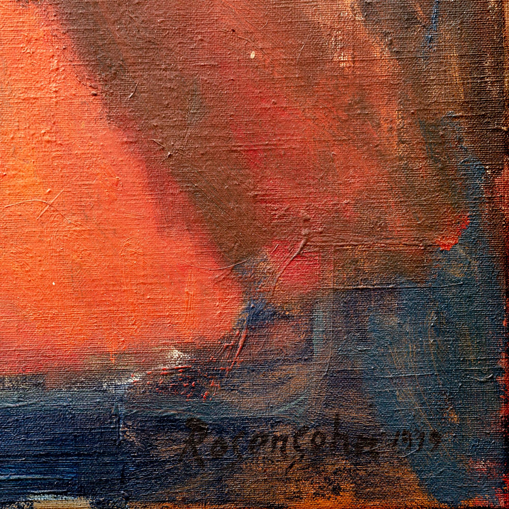 Lennart Rosensohn,  olja på duk signerad.