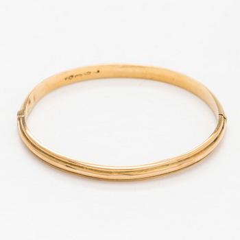 Bangle, 14K gold, Tillander, Helsinki 1951.