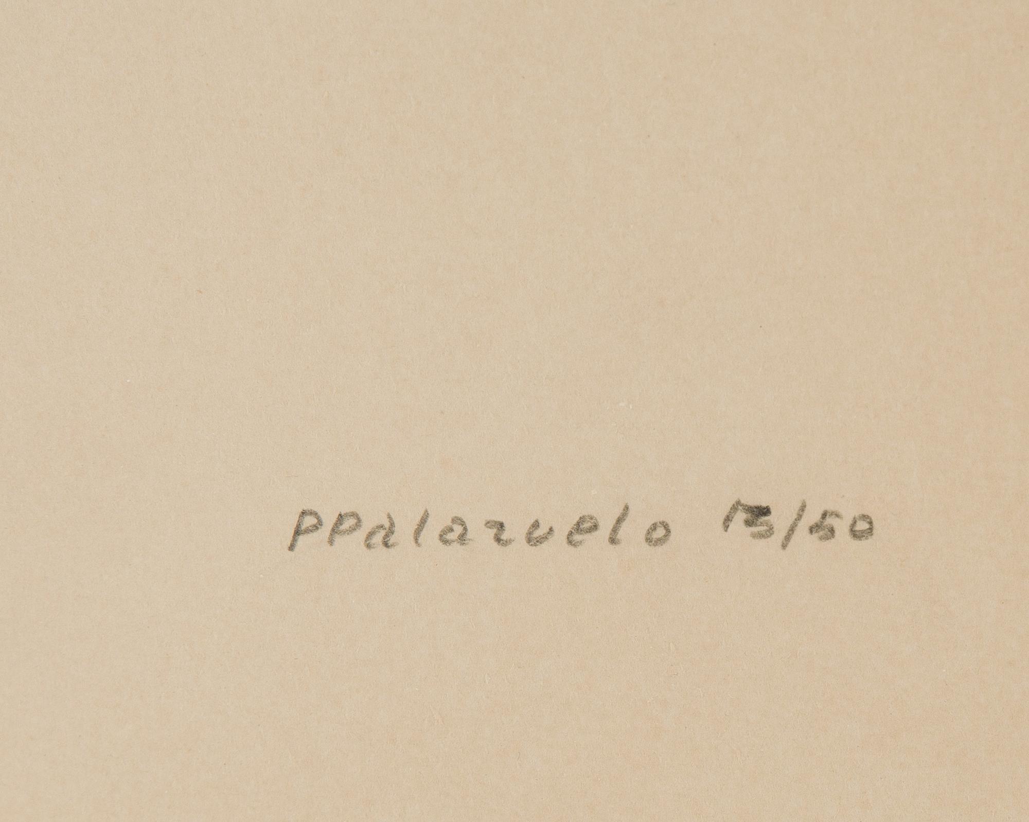 Pablo Palazuelo, litografi, signerad och numrerad 13/50.