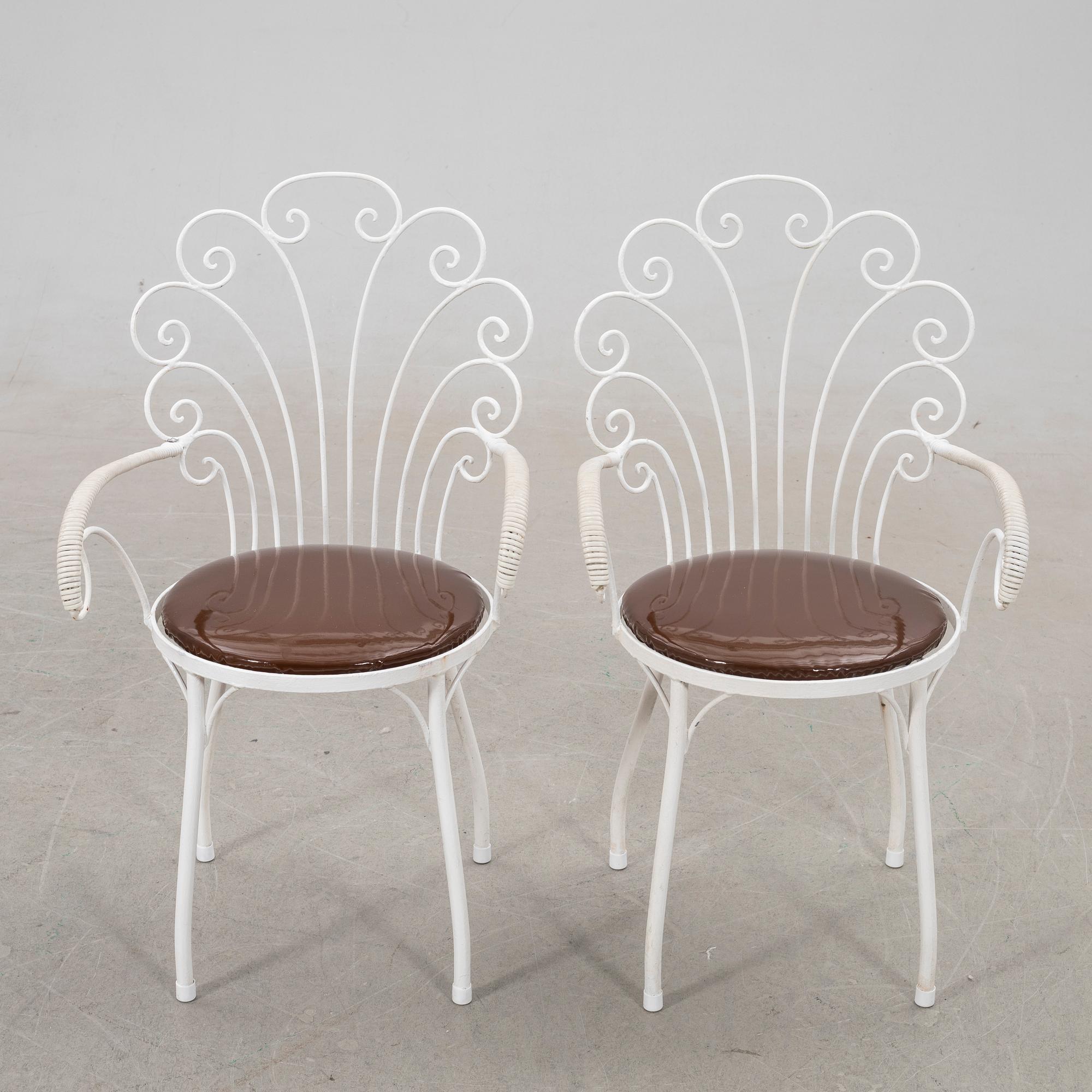 Trädgårdgrupp, 4 delar, 1900-tal.