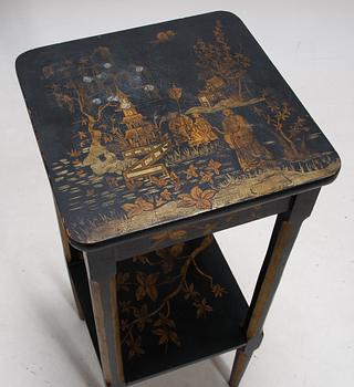 PIEDESTAL, kinesiserande stil, sent 1800-tal.