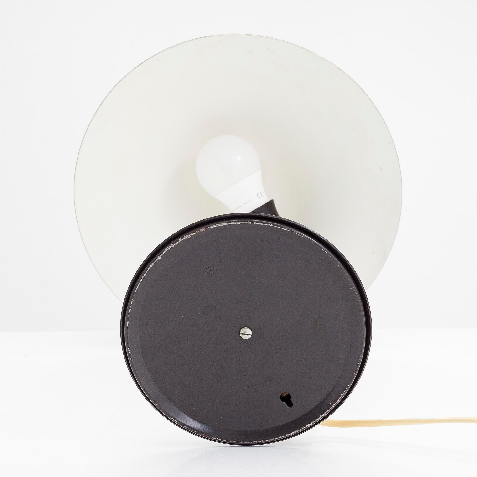 A mid 20th- century tamble lamp for Valinte.