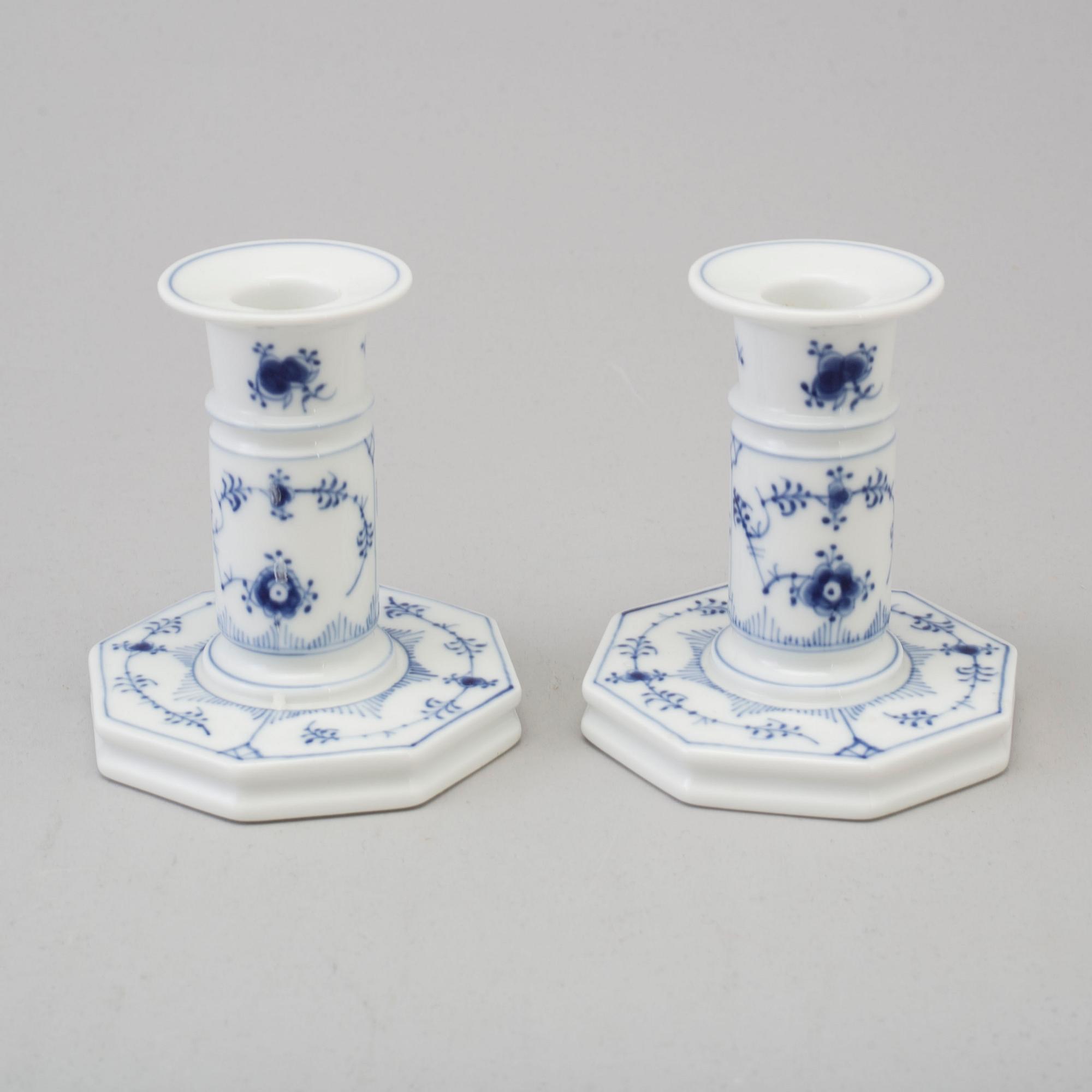 A set of 49 pieces of 'Musselmalet' porcelain tableware, Royal Copenhagen.