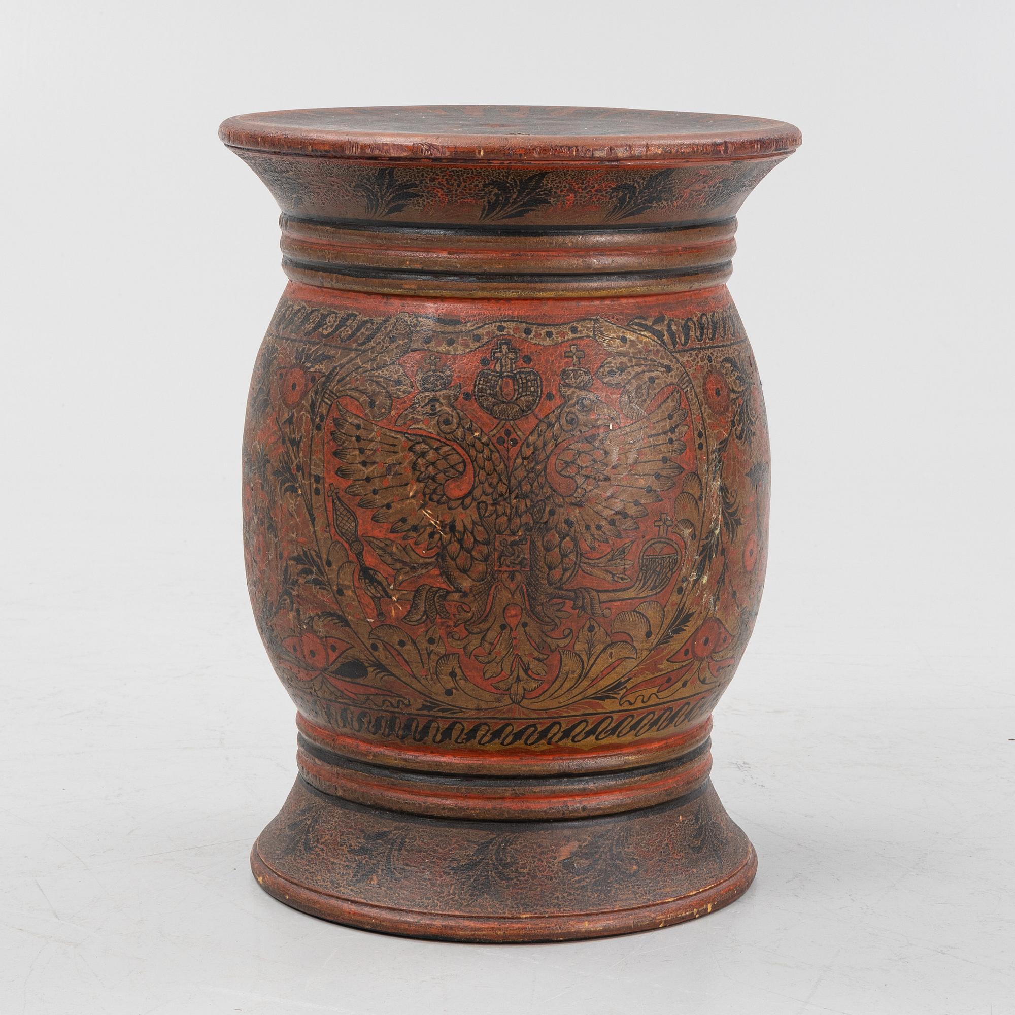 A stool, Russia, 20th Century.