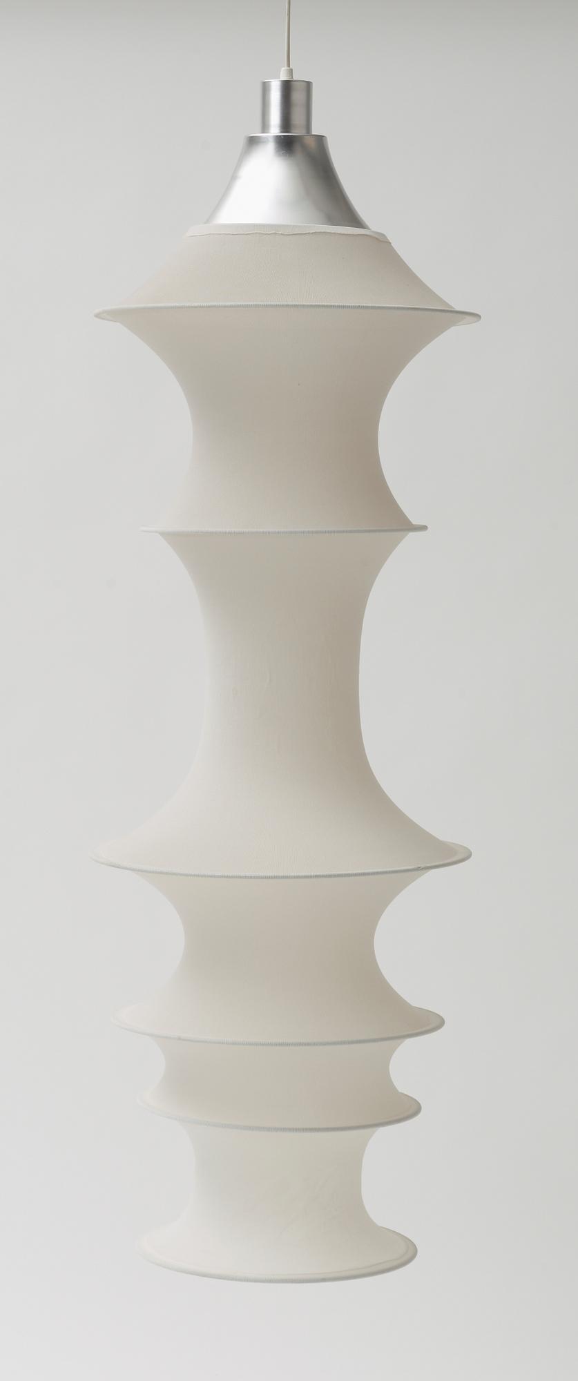 TAKLAMPA, "Falkland", Bruno Munari, Danese, Milano, Italien. Höjd ca 120 cm.