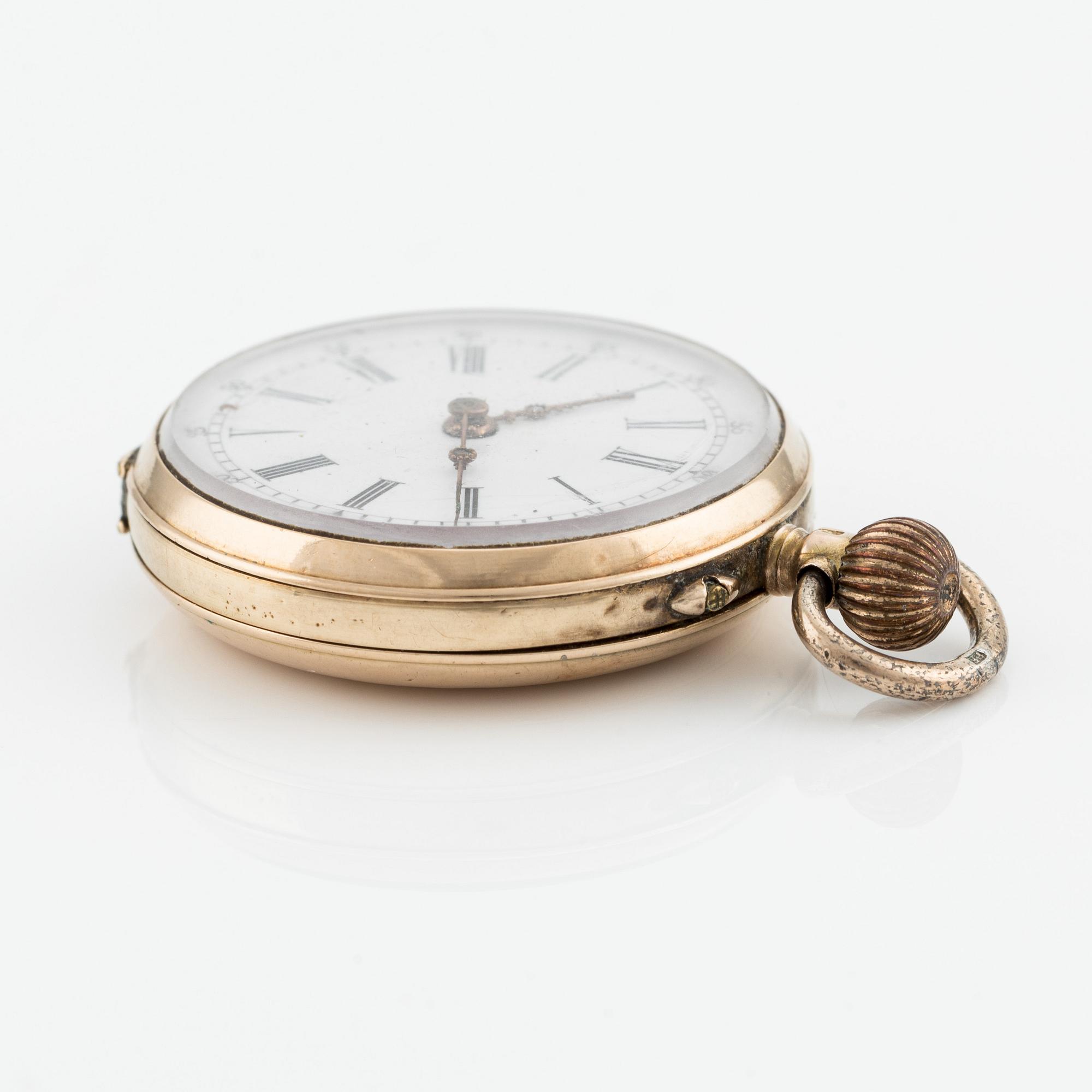 Ladie's pocket watch, 29.5 mm.