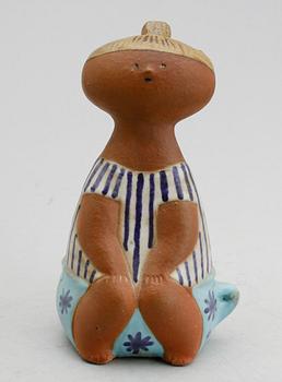 FIGUR, stengods, "Lotta", Lisa Larson, Gustavsberg.