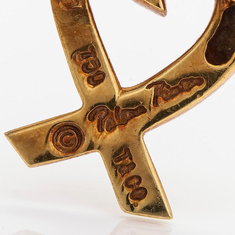 Tiffany & Co, Paloma Picasso, kaulakoru, "Loving Heart", 18K kultaa.