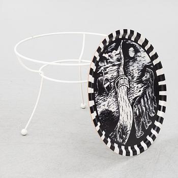 Lina Huring, tray table, Källemo, Värnamo, Sweden.