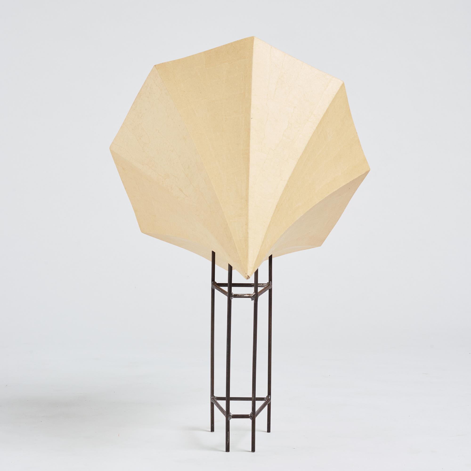 Ebba Matz, sculpture, mixed media, paper and metal, not signed, 1994.