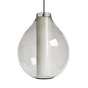 234. Carl Fagerlund, a "Droppe" ceiling lamp model "RD 1390", Orrefors, 1950s-60s.