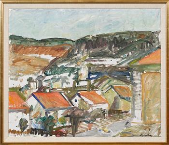 ALF LINDBERG, olja på duk, signerad.