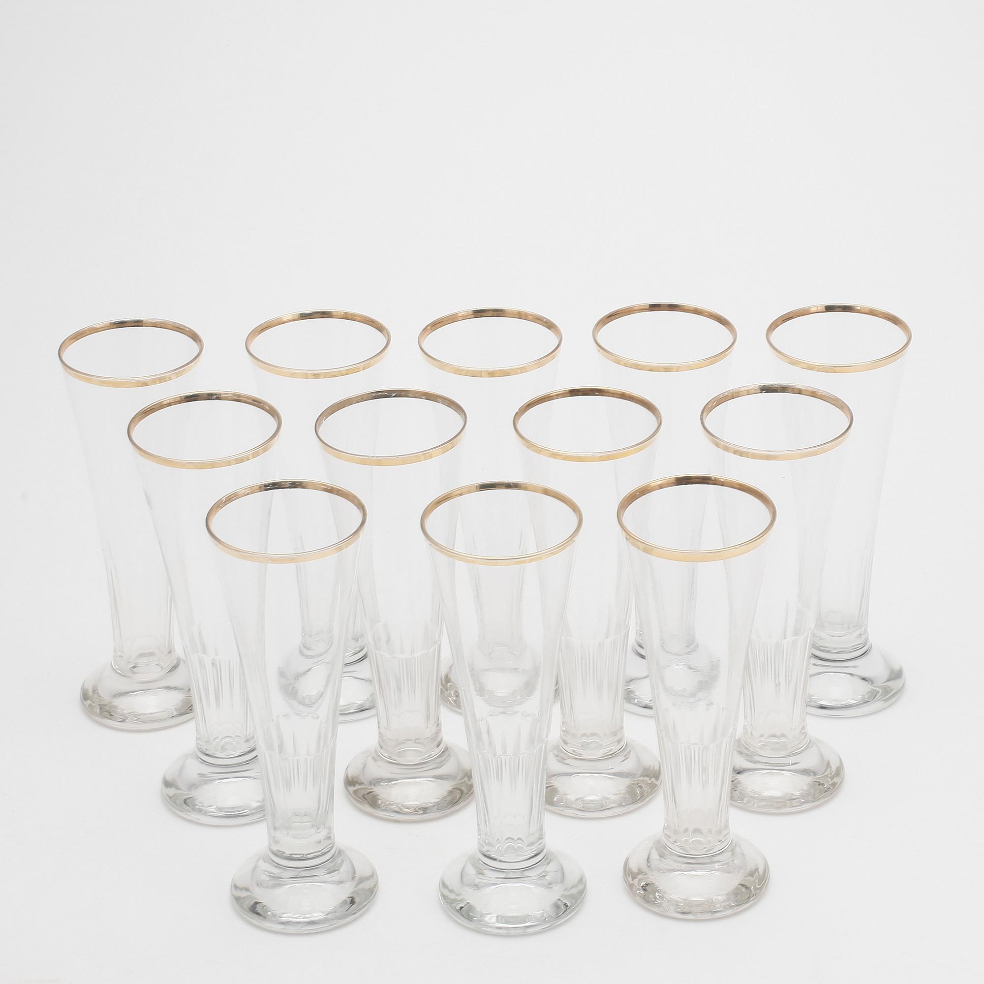 ÖLGLAS, 12 st, 1900-tal.