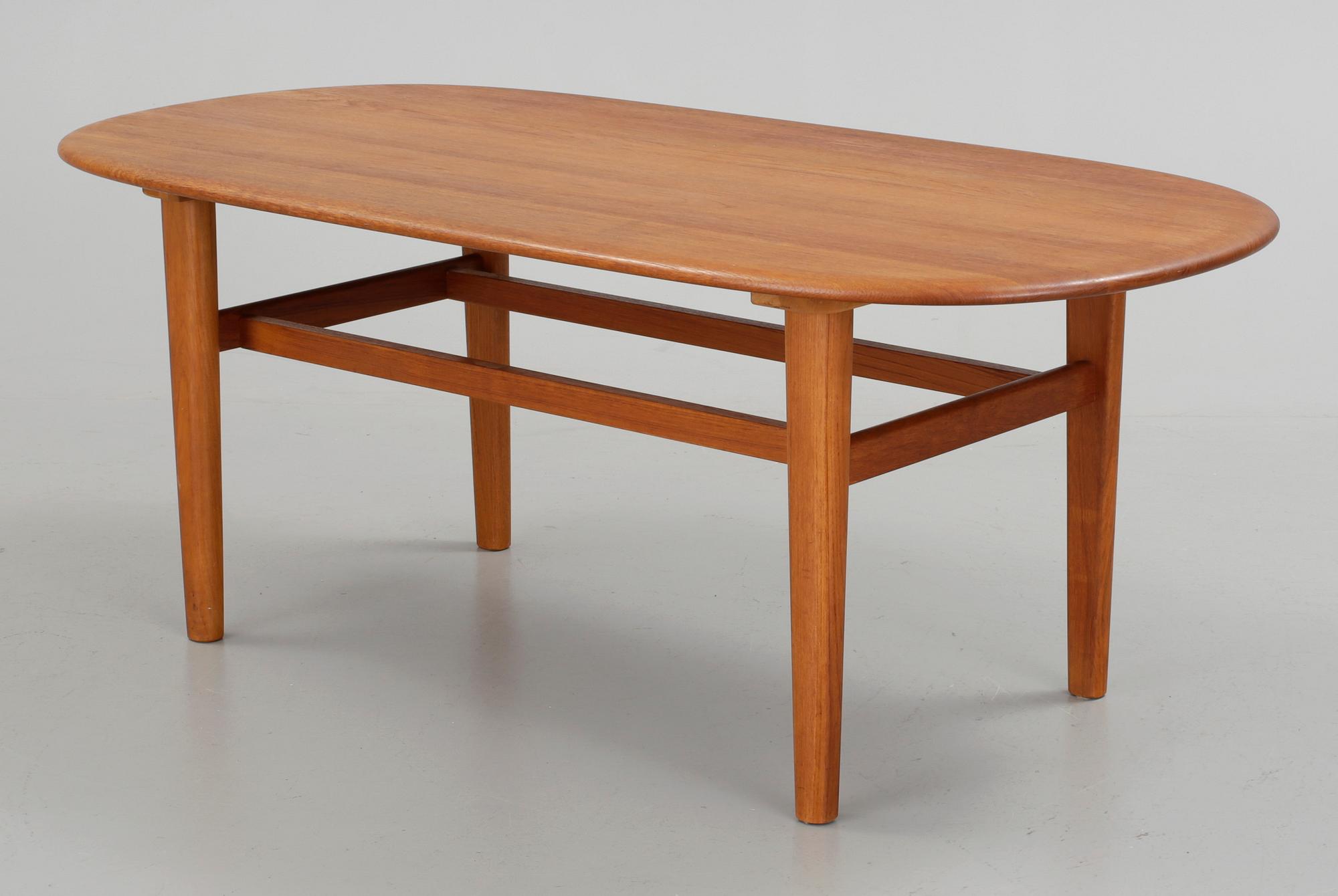 SOFFBORD, teak, 1950/60-tal.
