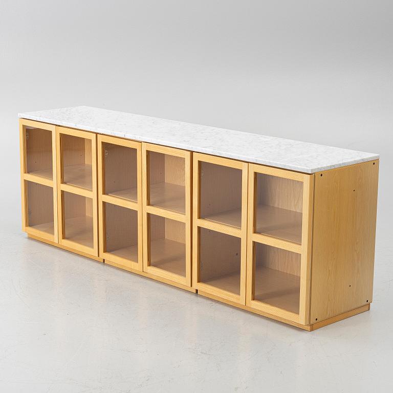 Titti Fabiani, bookcase, three modules, 'BOOK'.