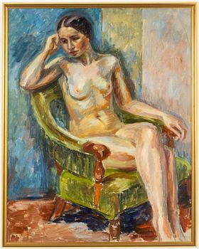 Birger Simonsson, oil on canvas, signed by the estate.