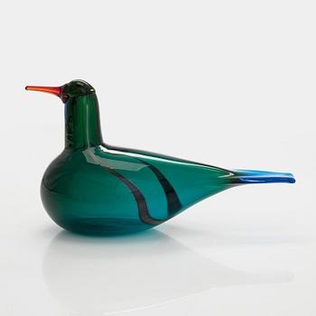 Oiva Toikka, A glass bird 'Outakyyhky' , signed Oiva Toikka, Nuutajärvi Notsjö.