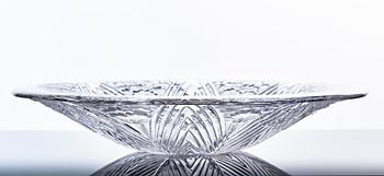 SKÅLFAT, glas,  Lalique, Frankrike 1900-tal.