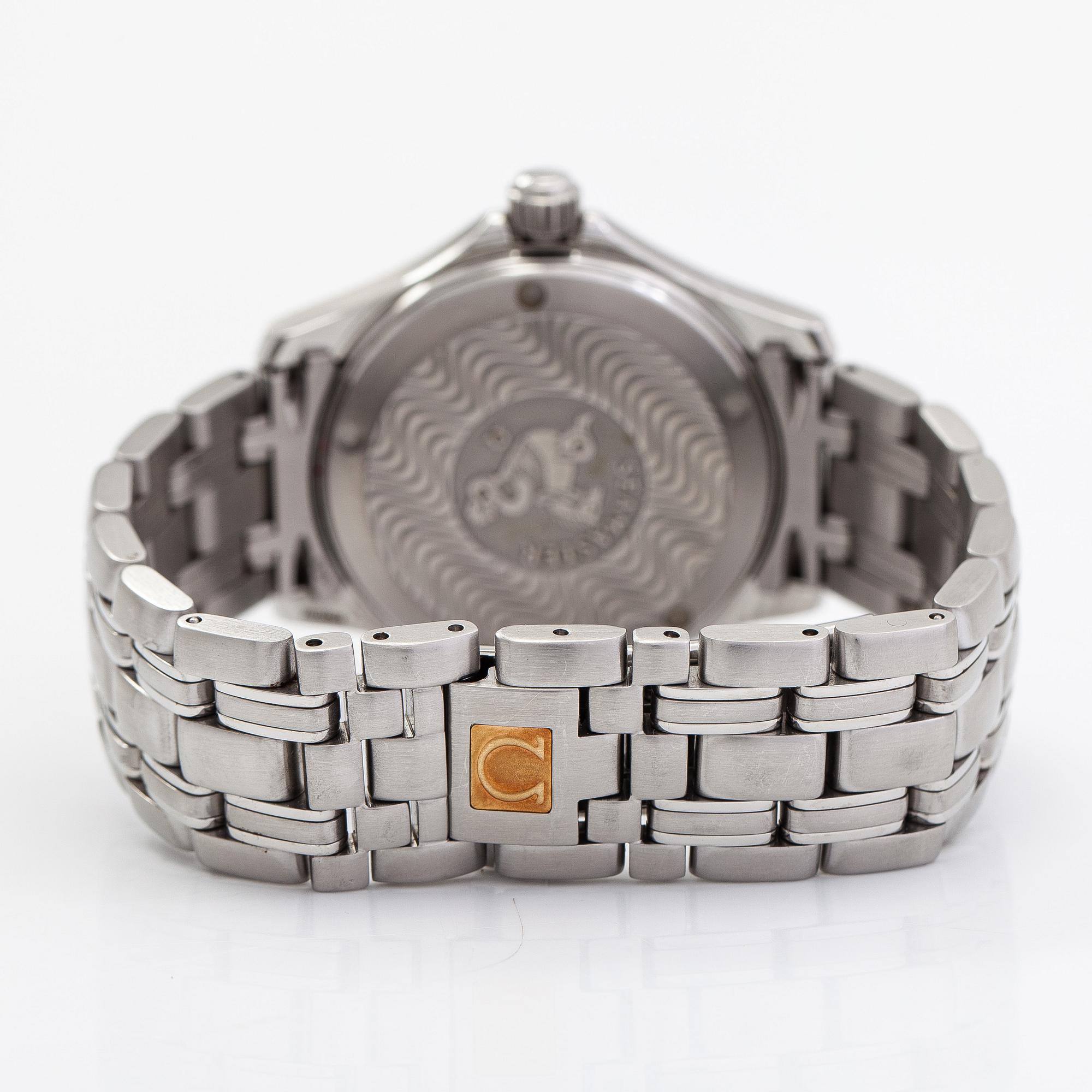 Omega, Seamaster, 120m, armbandsur, 36 mm.