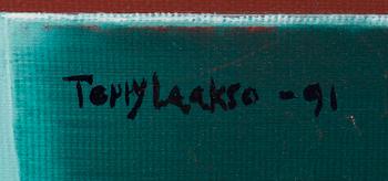 TERRY LAAKSO, olja på duk, signerad och daterad-91.