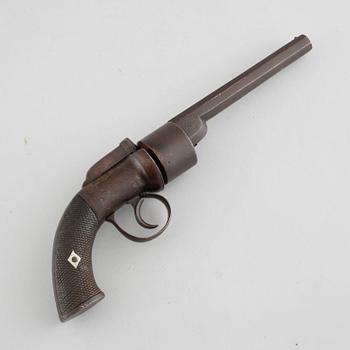 REVOLVER, troligen England, omkring 1800-talets mitt.