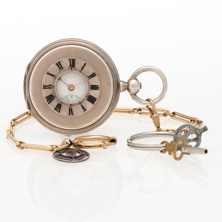 PERRET & FILS, taskuello, 48 mm.