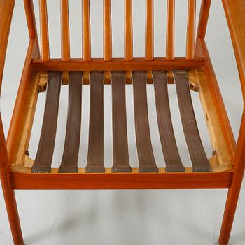 A "Monterey"/"5-162" chair, designed by Folke Olsson for AB Svenska Möbelfabrikerna in Bodafors, 1960s.