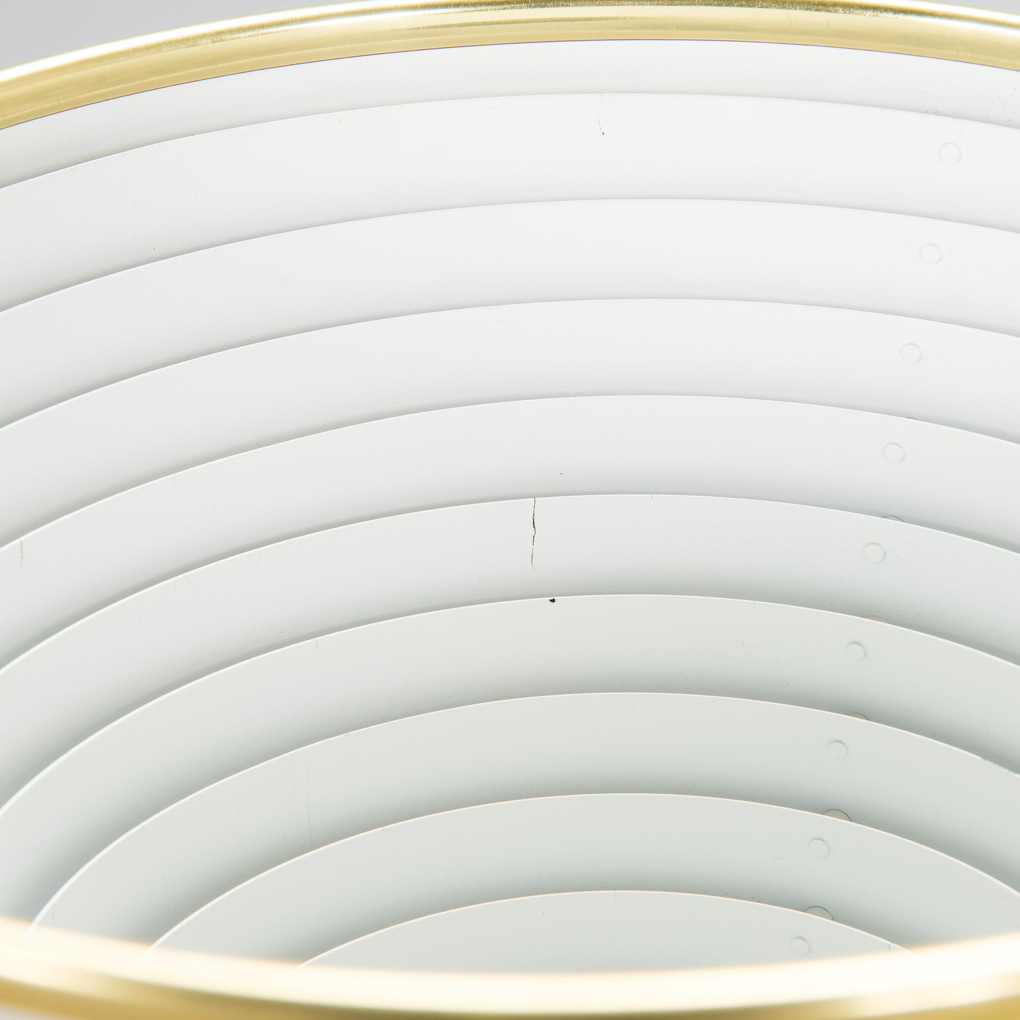 Alvar Aalto, golvlampa, beställningsarbete modell A 810, för Valaisinpaja, 1980-tal.