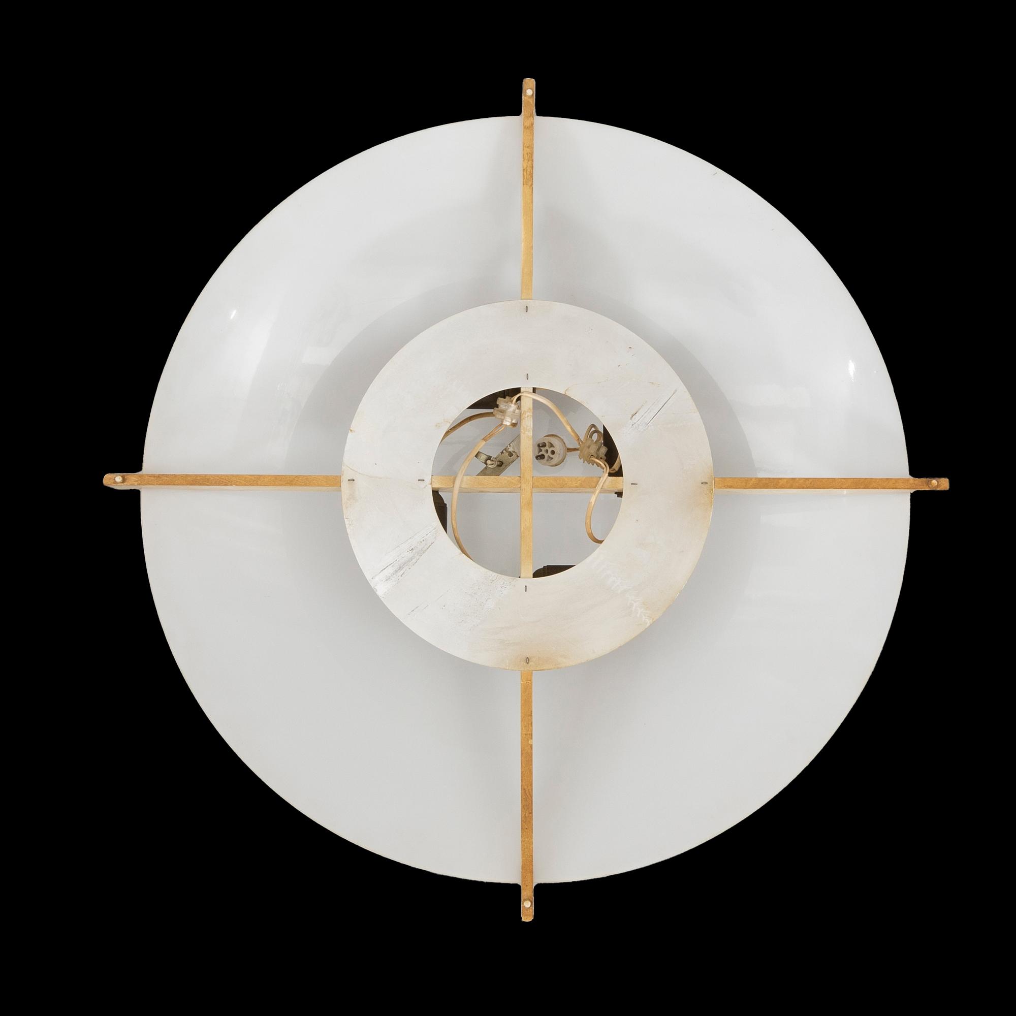 Uno & Östen Kristiansson, ceiling lamp, "Plafo", Luxus.