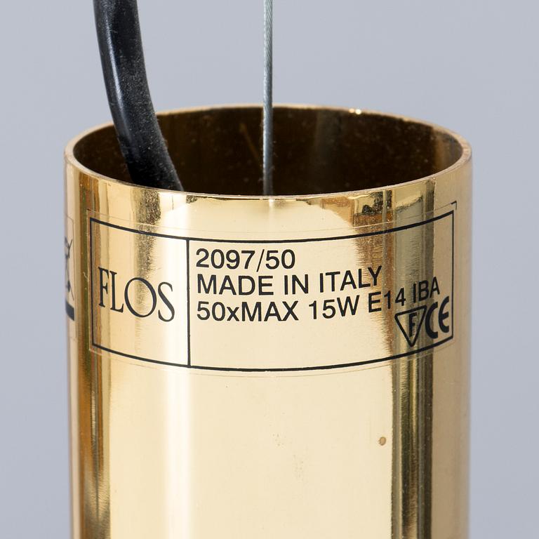 Gino Sarfatti, ceiling lamp, model 2097/50, Flos, Italy.