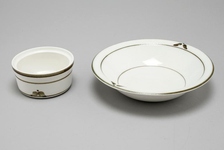SERVISDELAR, 62 st, porslin, "Nordica", Rörstrand, 1900-talets andra hälft.