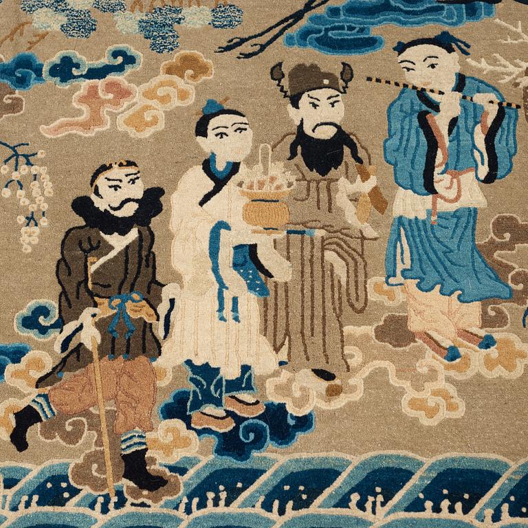 RUG. Semi-antique China. 120.5 x 231,5 cm.