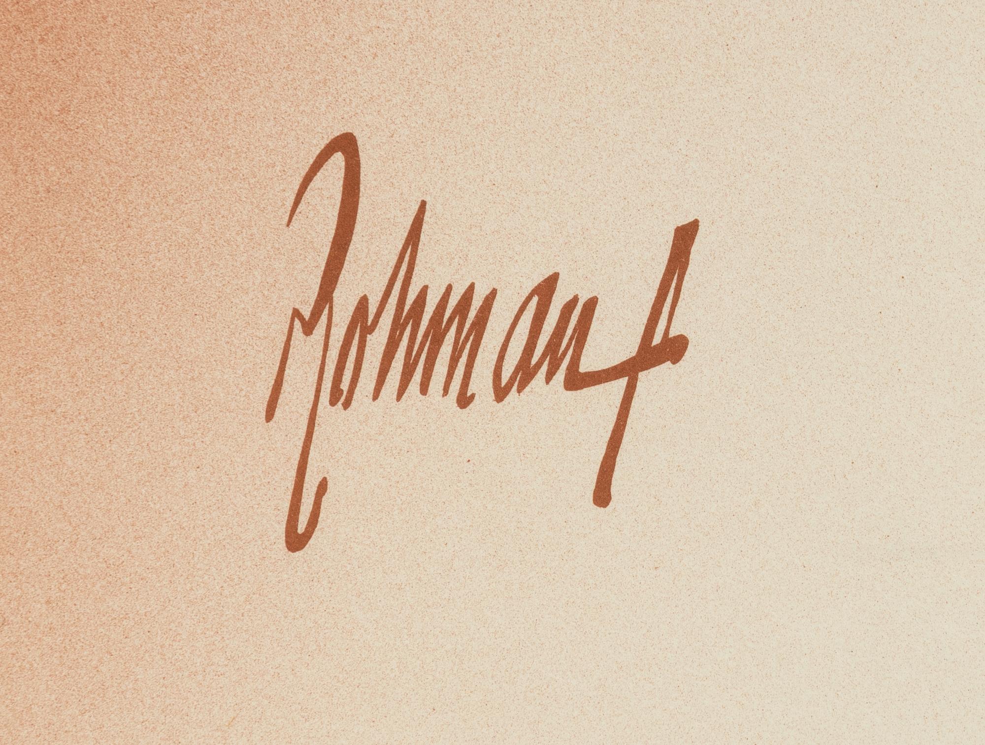 Eric Rohman, litografisk filmaffisch, "Charlie Chaplin Diktatorn", Ljunglöfs, Stockholm, 1945.