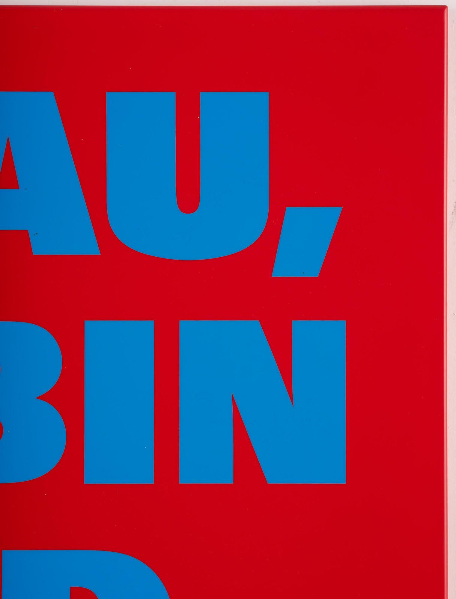 Rémy Zaugg, "SCHAU, ICH BIN BLIND, SCHAU".